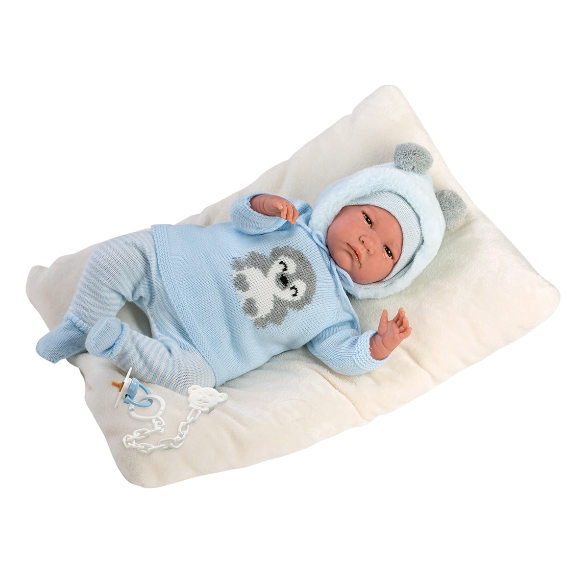 Muñeco Pijama Azul Llorens