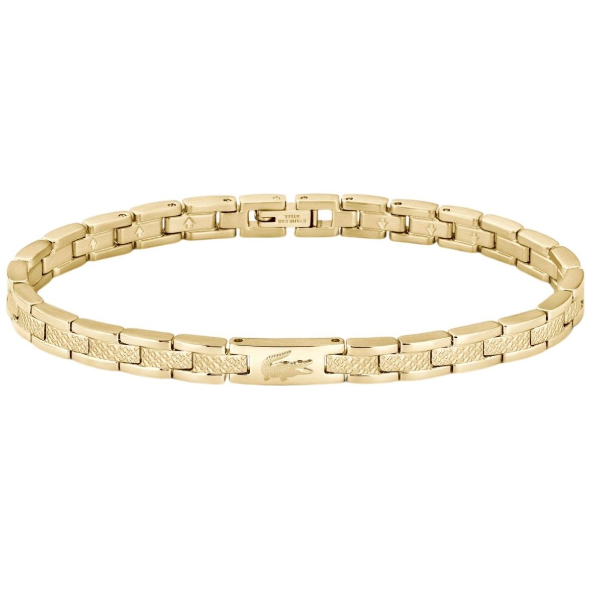 Pulsera Mujer Acero Metropole Dorado Lacoste