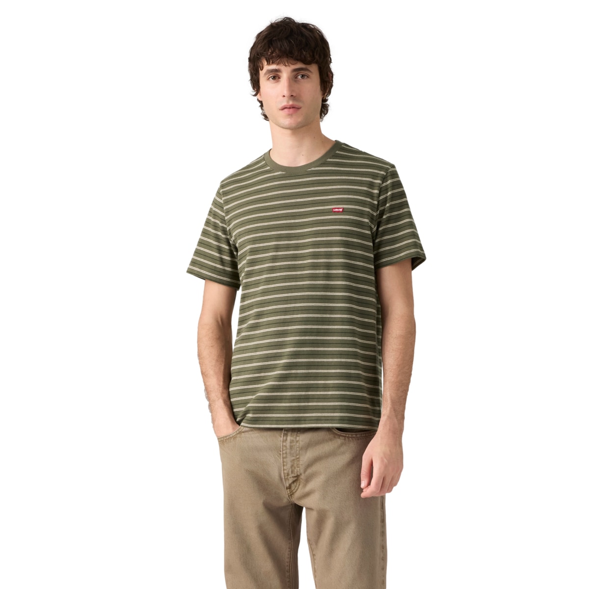 Levi’S® Playera Original Regular Fit Verde para Hombre