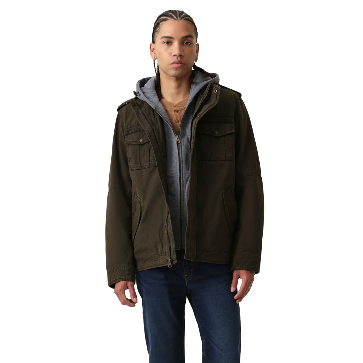 Levi’S® Chamarra Itinerary Regular Fit Verde para Hombre