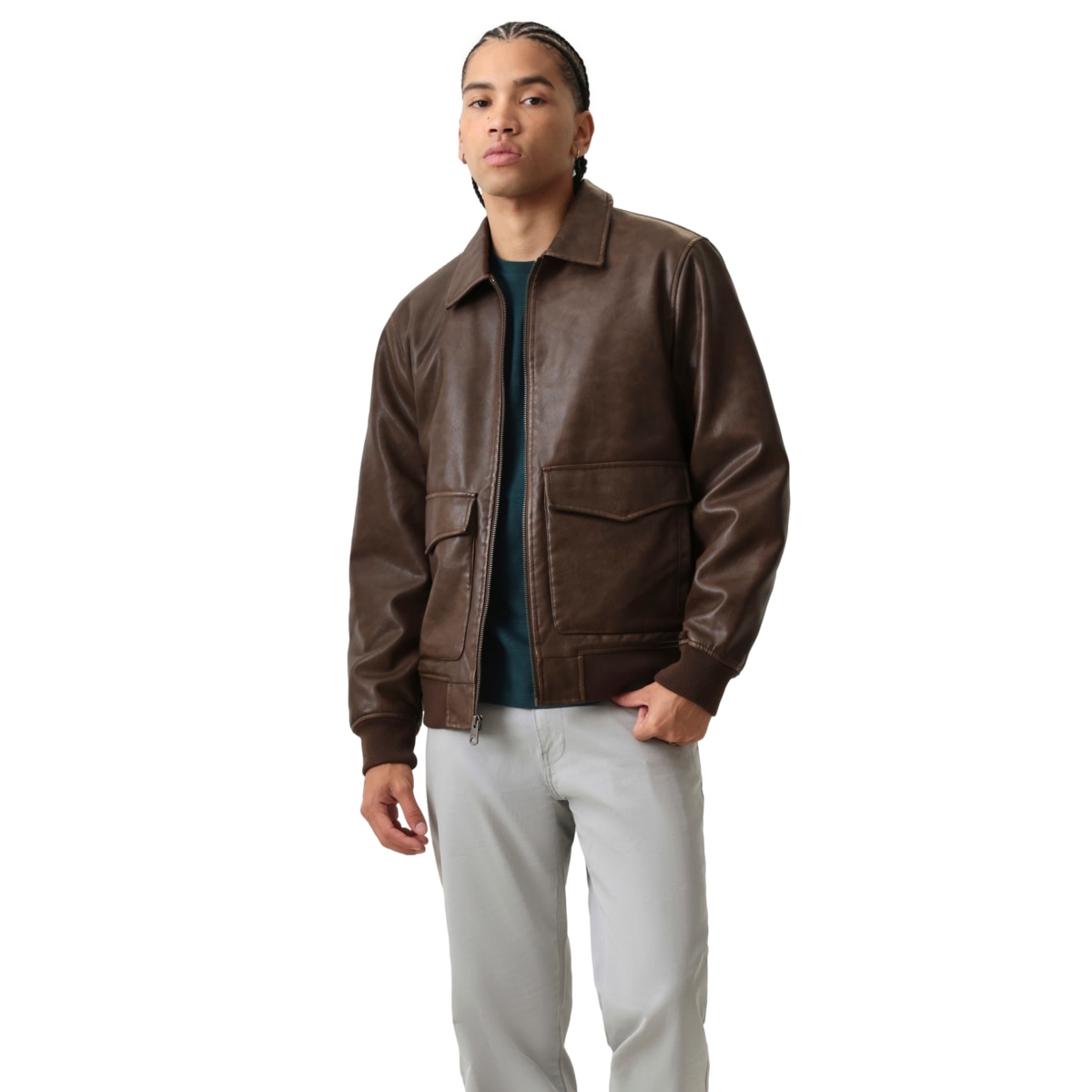 Levi’S® Chamarra Identity Regular Fit Café para Hombre