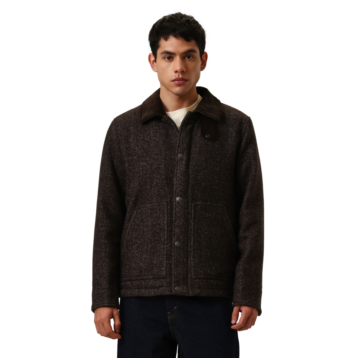 Levi’S® Chamarra Harvest Regular Fit Café para Hombre