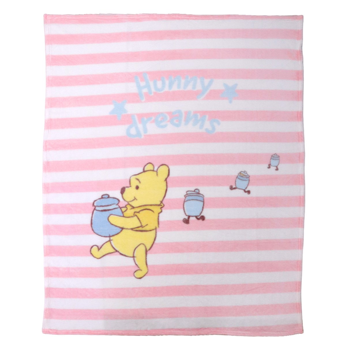 Cobertor Cunero Rosa Winnie Pooh Rosa Bebé Niña