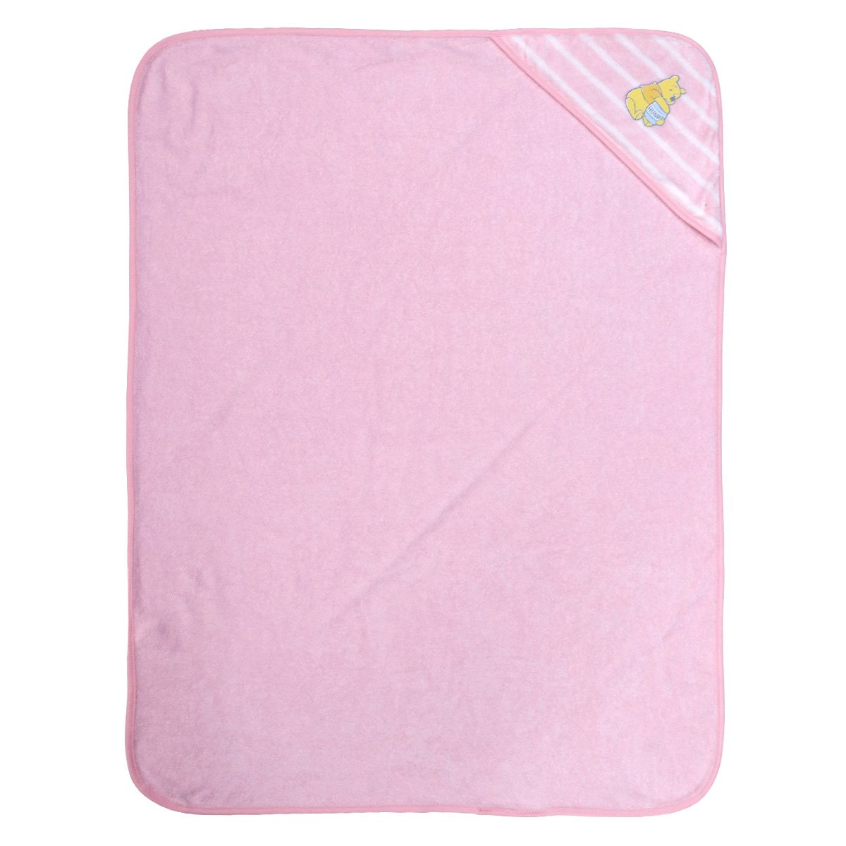 Toalla de Baño con Capucha Baby Mink Rosa Winnie Pooh Bebé Niña