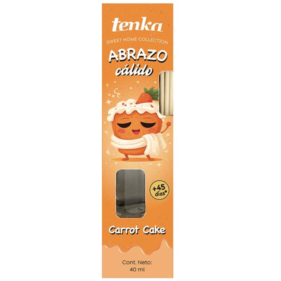 Difusor Carrot Cake 40 Ml Tenka