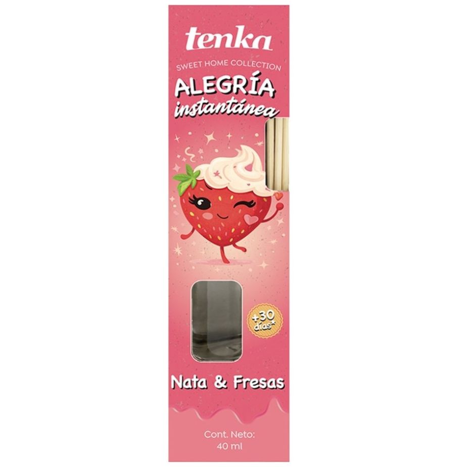 Difusor Nata & Fresas 40 Ml Tenka