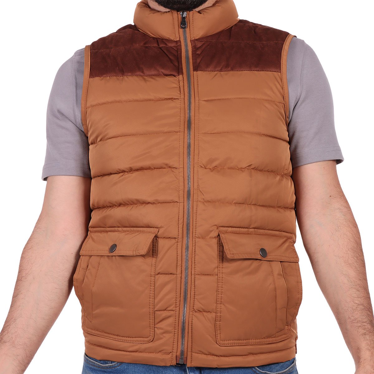 Chaleco Capitonado Casual Banana Jeans para Hombre