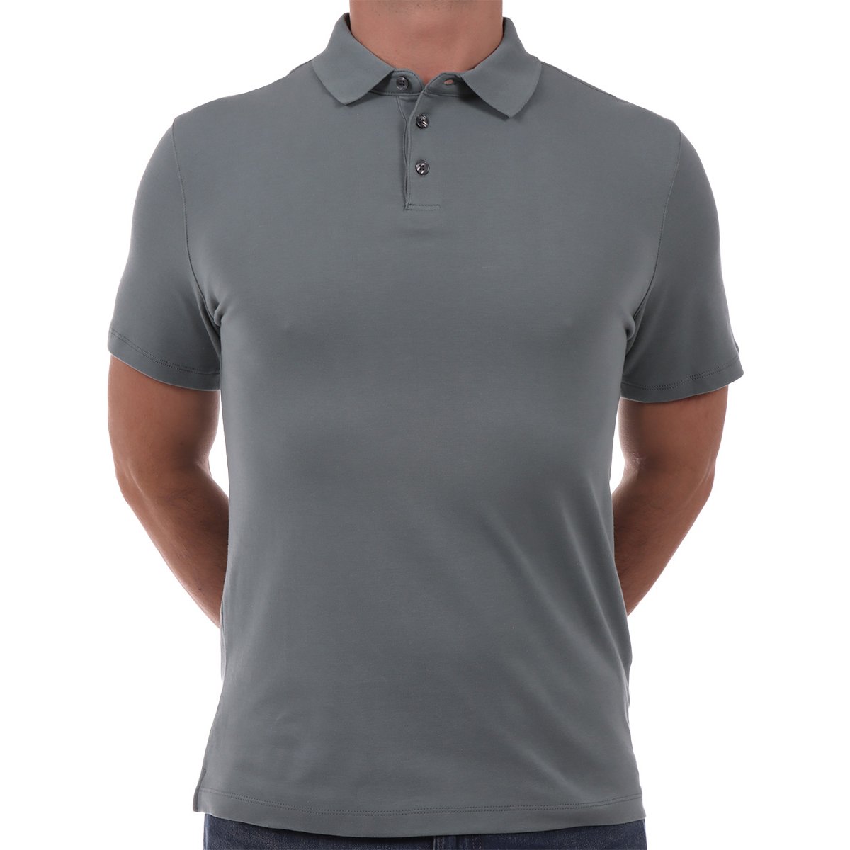 Polo Interlock Manga Corta Bruno Magnani de Hombre