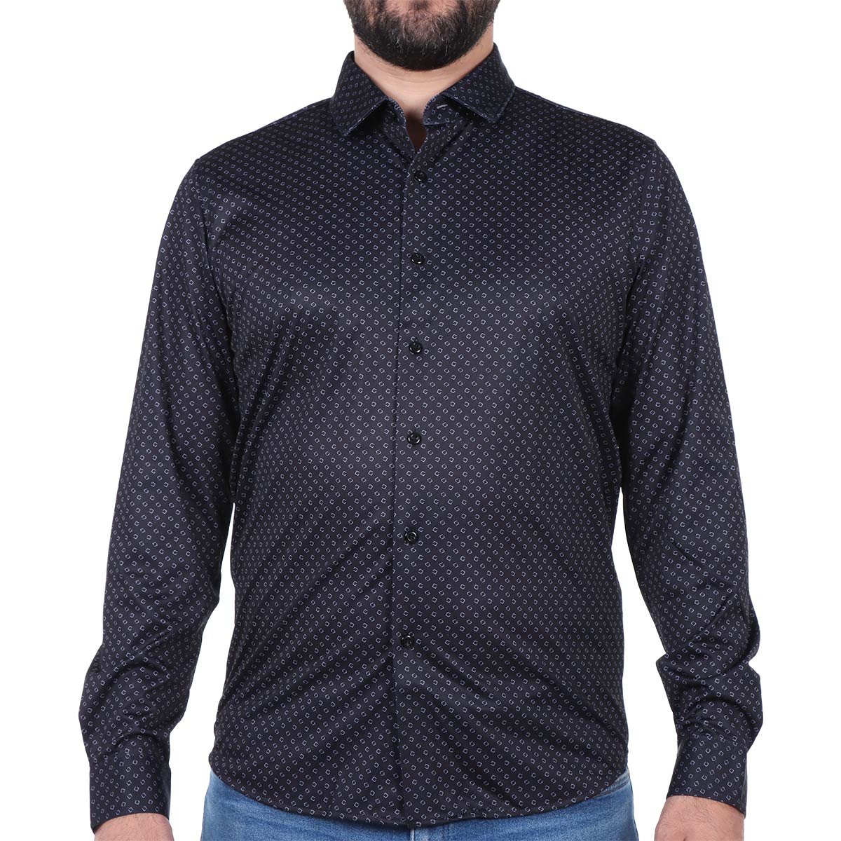 Camisa Estampado Geométrico Ted Lapidus para Hombre