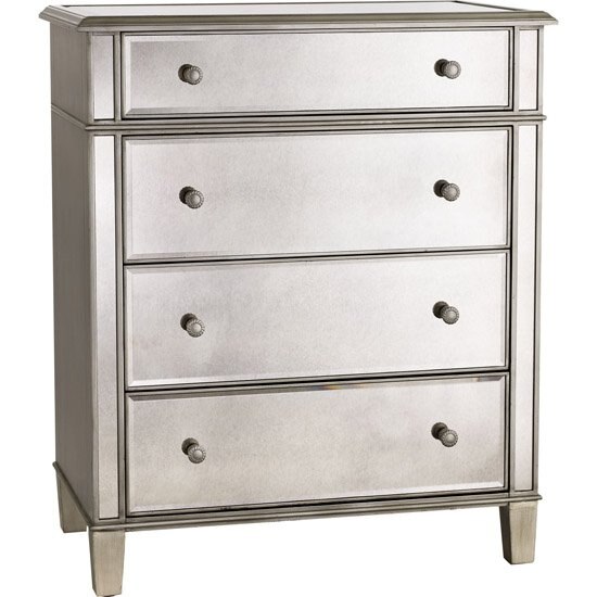 Cajonera Hayworth Silver Pier 1 Imports - 4 Cajones