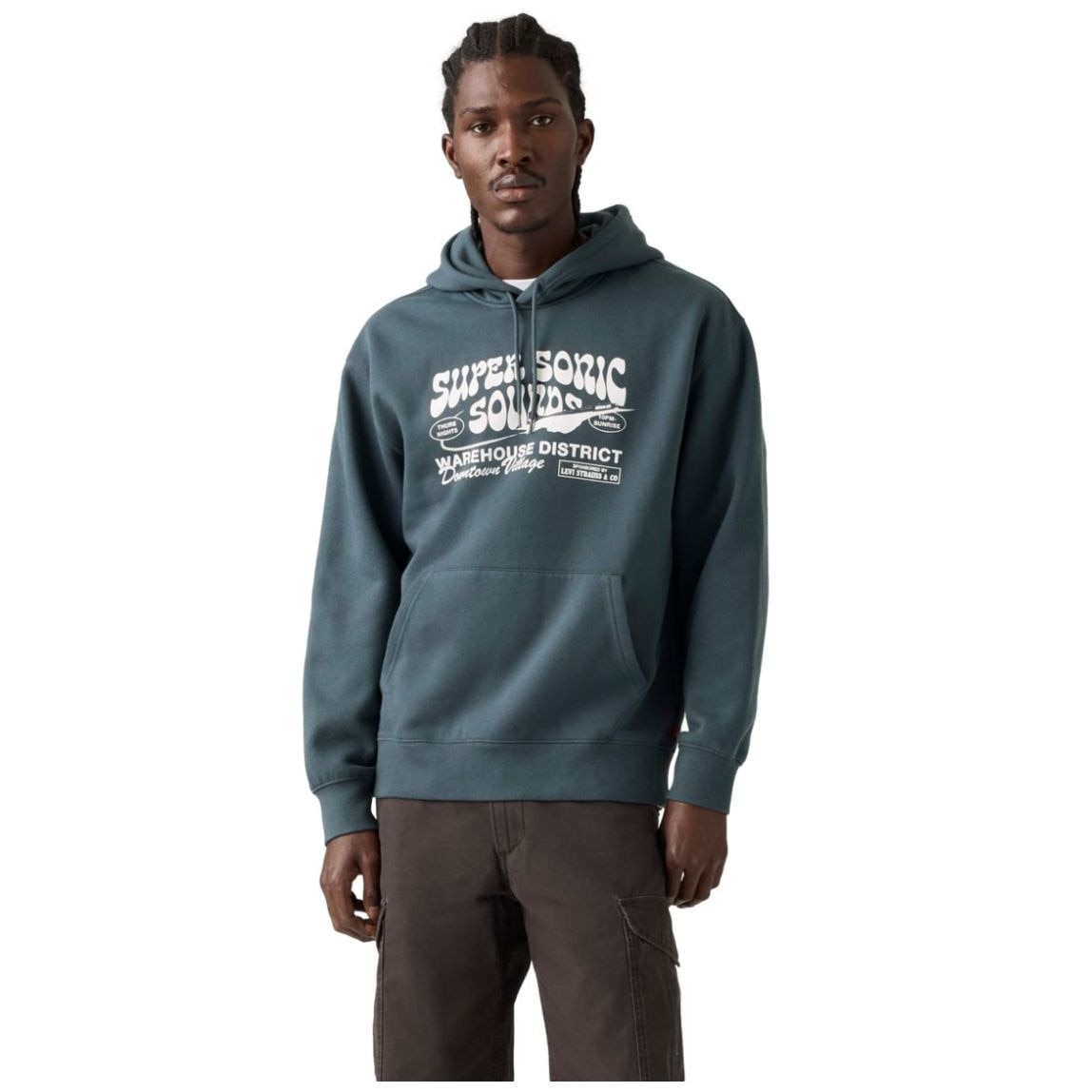Levi’S® Sudadera Relaxed Fit Azul para Hombre