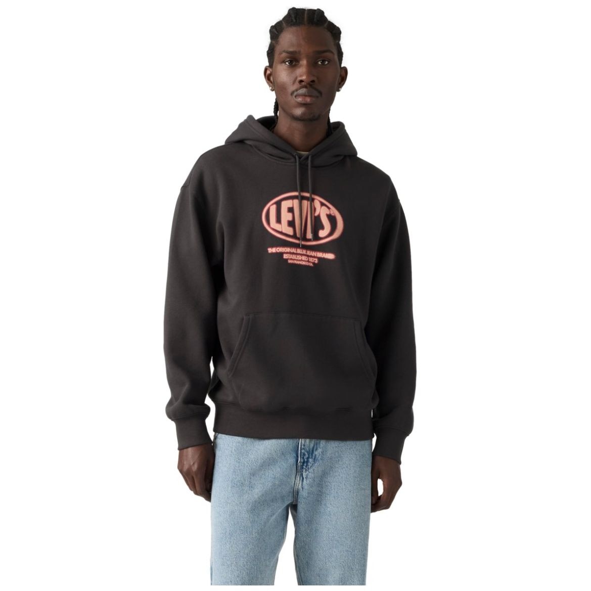 Levi’S® Sudadera Relaxed Fit Gris para Hombre