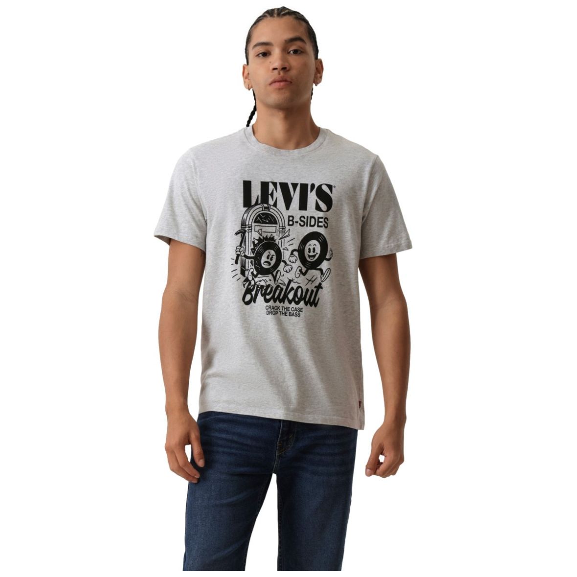Levi’S® Playera Regular Fit Gris para Hombre