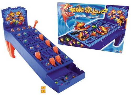 Pirañas Chifladas Mattel - Juego de Mesa