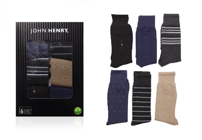 Calcetines 6 Pack John Henry
