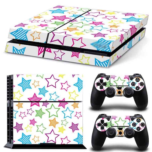 PS4 Skin Estampas Para PlayStation 4 Estrella