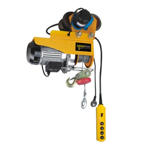 Polipasto Electrico con Trole 300 a 600 kg con 20m Cable 110v HDGD-600C Kingsman