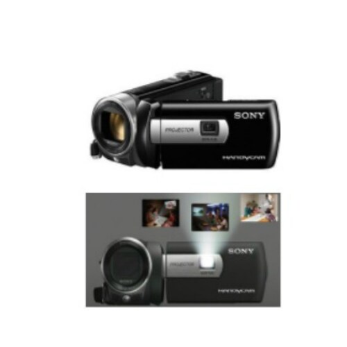 Videocamara, marca  Sony, detector de rostros, luz integrada, zoom optico y digital, modelo DCR-PJ6 ALB