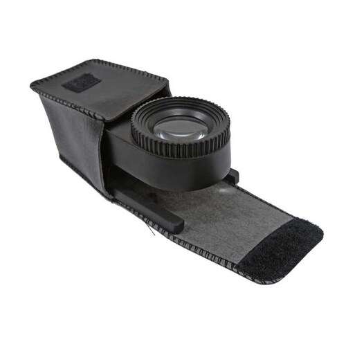 Lupa Cuentahilo Led 30 mm 20X soporte Fijo 9006 OBI
