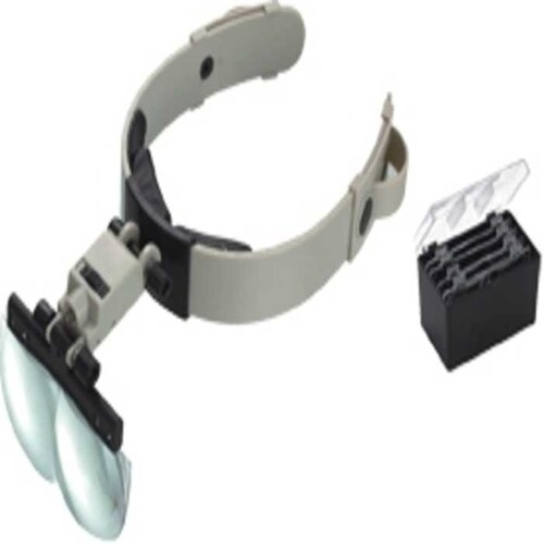 Lupa Optovisor 1.2 a 3.5X Led Coto  81002 OBI
