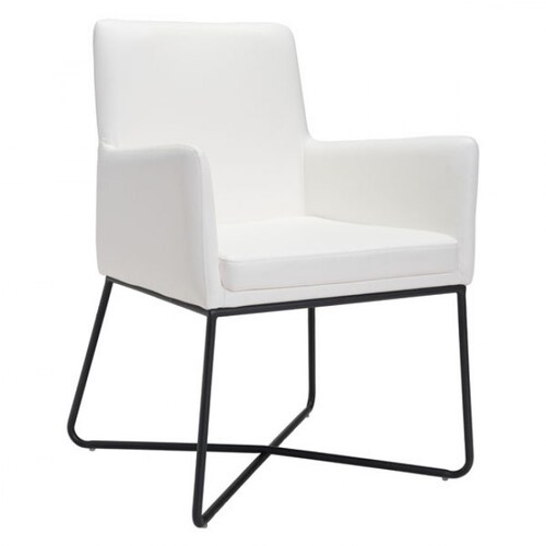 Silla De Comedor Modelo Axel - Blanco  - Kessa