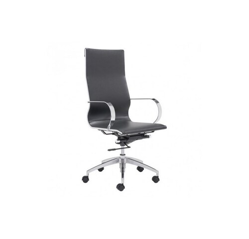 Silla De Oficina Glider - Negra - Kessa