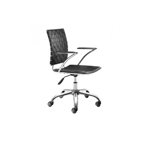 Silla De Oficina Criss Cross - Negra - Kessa