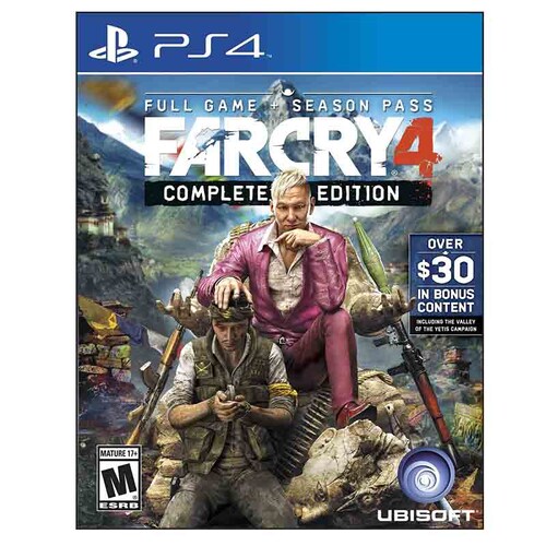 PS4 Juego Far Cry  4 Compatible Con PlayStation