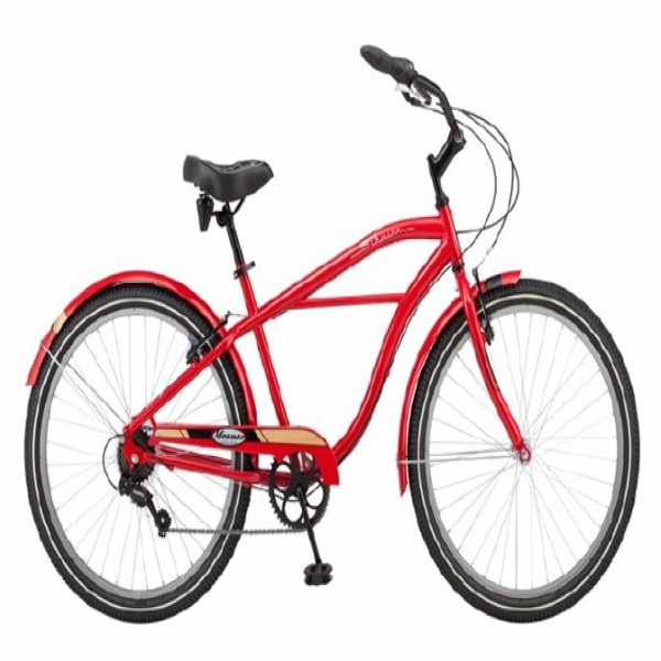 Bicicleta Schwinn Urbana Miramar R26 7 Vel Roja