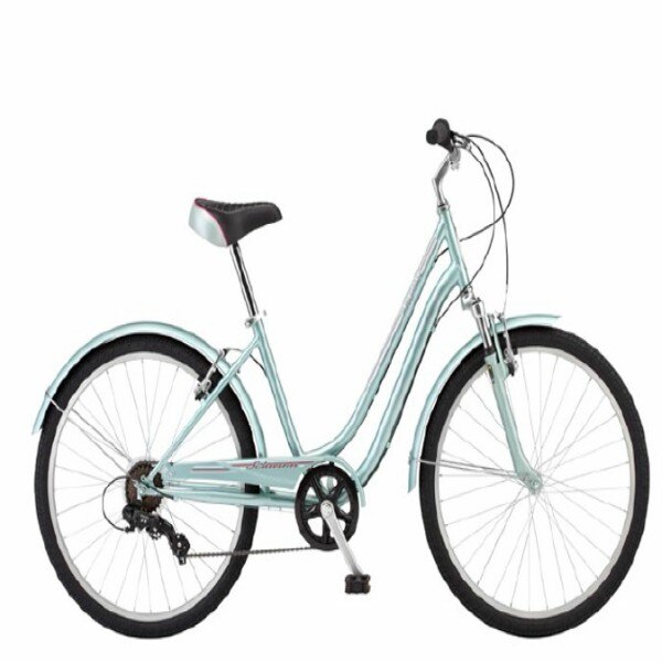 Bicicleta Urbana Schwinn Suburban verde R26 7 Velocidades