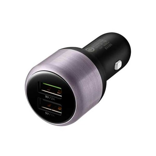AP31-NEGRO CARGADOR DE AUTO 9V 2 A/18 HUAWEI