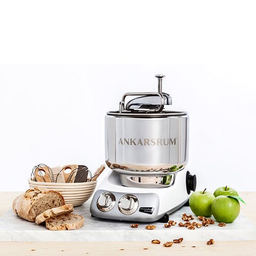 Amasadora Batidora Assistent Profesional Original Blanco Mineral Ankarsrum AKM