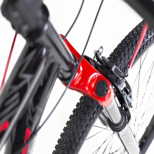 BICICLETA MERCURIO KAIZER MTB R29 FRENO DE DISCO 21V ROJO