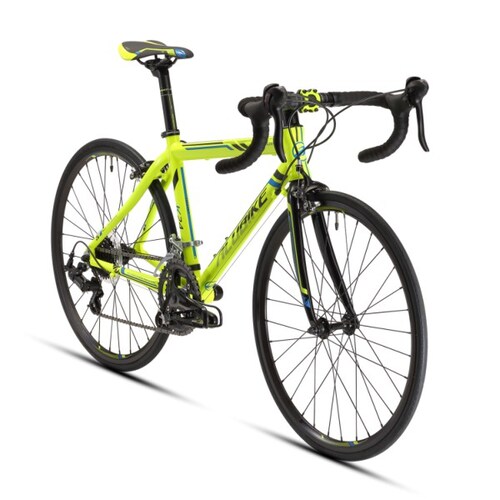 Bicicleta Alubike Celerit Amarillo Verde Neón R24 