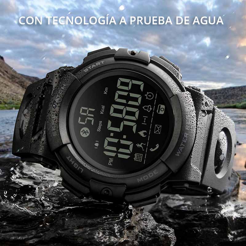 Redlemon Smartwatch Skmei Deportivo con Pantalla Digital con