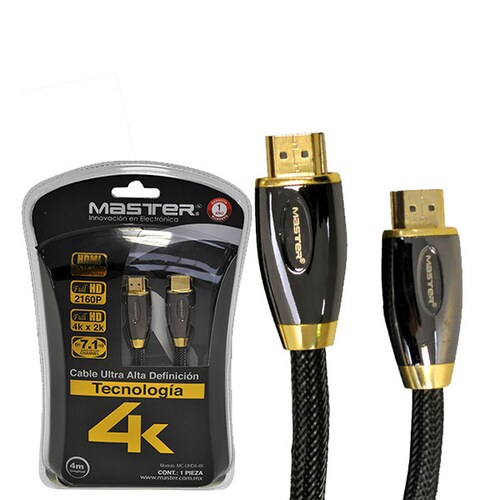Cable HDMI Versión 2.0 MASTER MC-UHD4-4K