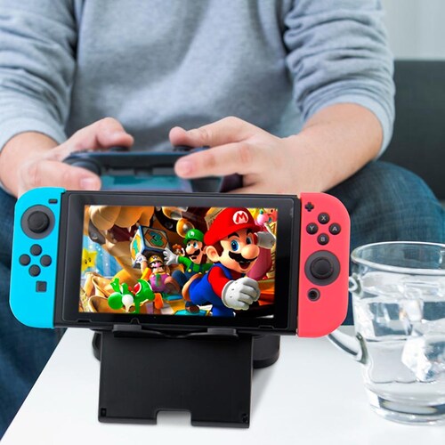 Redlemon Base y Soporte para Nintendo Switch tipo Stand Ajustable Multi-Ángulo, Plegable