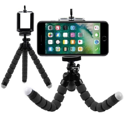 Trípode flexible para móviles y cámaras. Curiosite