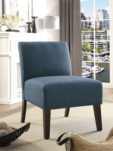  Sillon de Acento color Azul POUNDEX F1661
