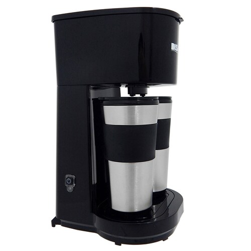 Cafetera Personal Disa Con 2 Vasos 840ml - Negro