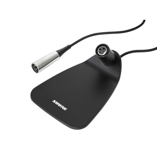 Base CVDB para microfono cuello ganso 12pulg y 18 pulg Shure