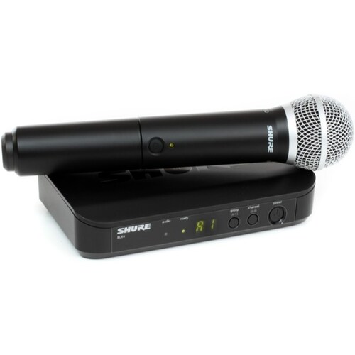 Microfono mano inalambrico BLX24PG58 J11 Shure