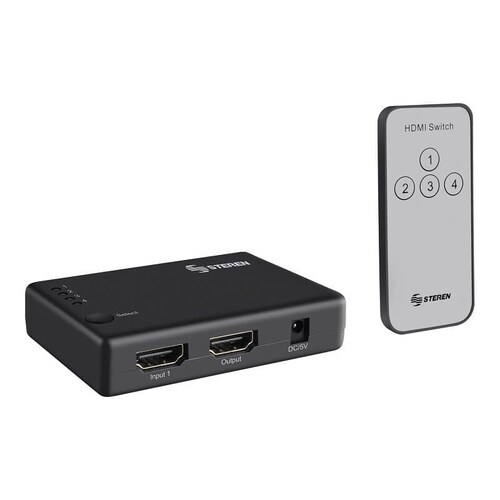 Selector Hdmi De 4 Entradas Con Control Remoto | 200-385 