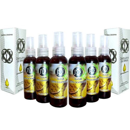 6 frascos Aceites Jye Olicur Cicatrizador Natural natural