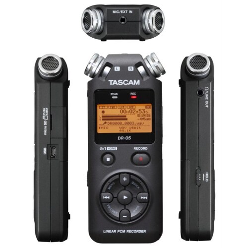 Grabadora digital estereo DR05 Tascam