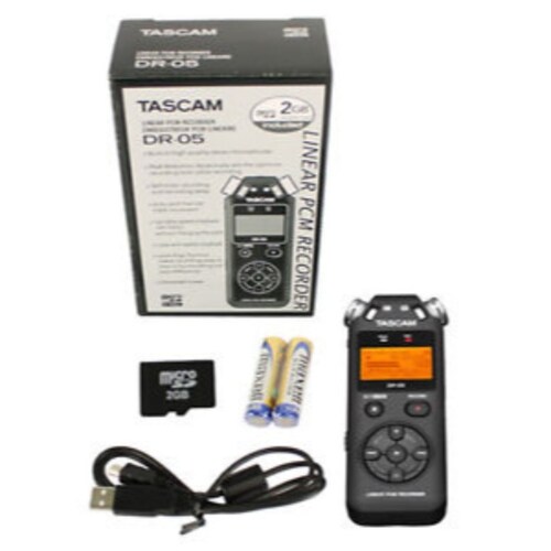 Grabadora digital estereo DR05 Tascam