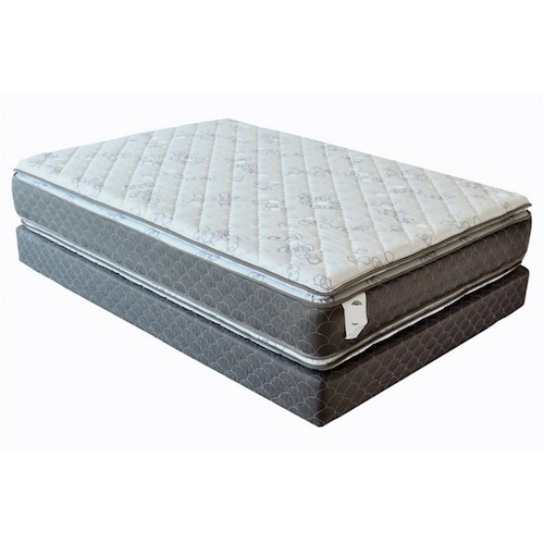 Colchon Lucia Individual Gris y Blanco - Kessa.