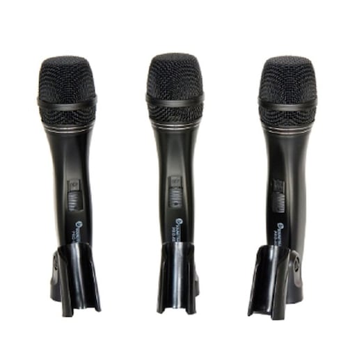 Microfonos de mano(3) PRO600X3 Soundtrack.