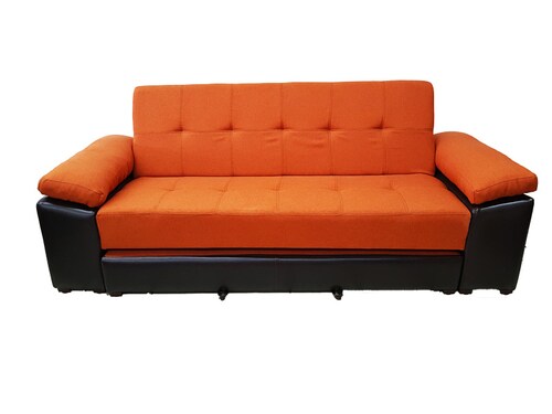 SOFA CAMA KAREN CON CAMA LINO CON TACTO ESPACIO MUEBLES- ENTREGA UNICAMENTE CDMX Y AREA METROPOLITANA 