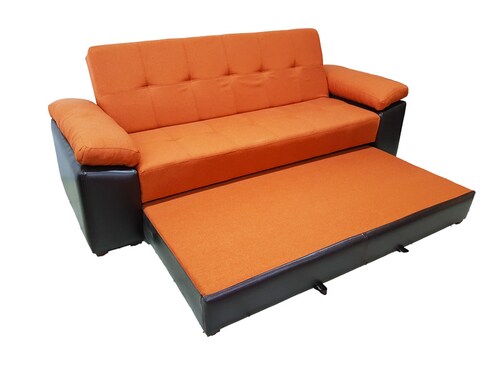 SOFA CAMA KAREN CON CAMA LINO CON TACTO ESPACIO MUEBLES- ENTREGA UNICAMENTE CDMX Y AREA METROPOLITANA 